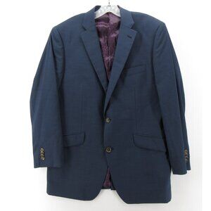 Indochino Sport Coat 40 Blazer Wool Mohair Luxury Jacket Paisley Lining